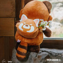 LuLu the Piggy Animal Party - Lively Red Panda Lu Plush
